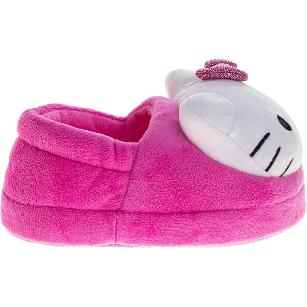 Hello Kitty 3D Scrunch Slippers – Toddler Size 11/12 – Brand New